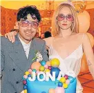  ?? PHOTO: FACEBOOK ?? Joe Jonas and Sophie Turner