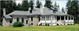  ?? FRIENDS OF FINTRY/Special to The Daily Courier ?? Caretakers are being sought to live year-round at the manor house in Fintry Provincial Park.