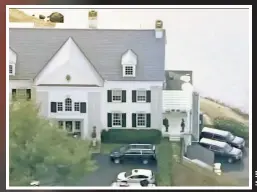  ?? ?? MINDING THE STORAGE: Unlike with the Mar-a-Lago raid last year, there were no FBI agents at President Biden’s Delaware home (above) when lawyers found classified documents.