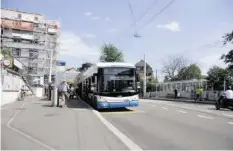  ?? TAM ?? Der Vorfall ereignete sich an der Haltestell­e Bahnhof Wipkingen.