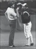  ?? THE ASSOCIATED PRESS ?? In this Aug. 16, 1979, file photo,Baltimore Orioles manager Earl Weaver argues with third base umpire Steve Palermo, after Palermo ejectedhim in a game against theKansas City Royals.
