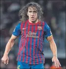  ?? FOTO: PEP MORATA ?? Carles Puyol El gran capitán