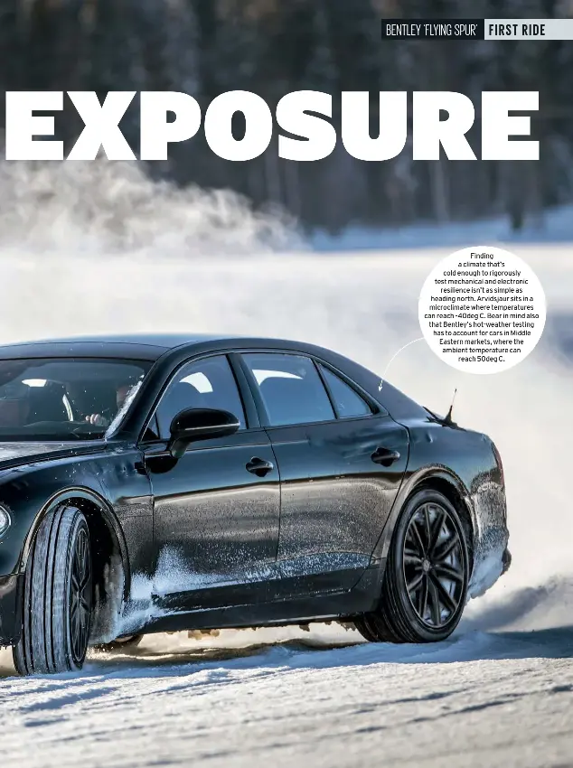 We Ride In Bentley S New Flying Spur Pressreader