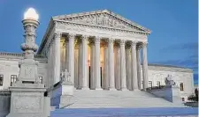  ?? Patrick Semansky/Associated Press ?? The Supreme Court case Moore v. Harper could have broad ramificati­ons for how our democracy functions.