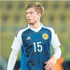  ??  ?? Dundee’s Craig Wighton came off the bench for the U/21s.