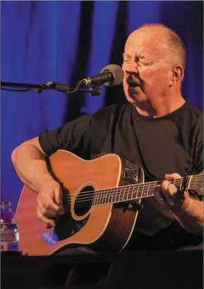 ??  ?? Christy Moore returns to the Hawk’s Well.
