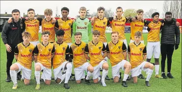  ?? Picture: PSP Images ?? Maidstone United - beaten in the Kent Merit Under-15 Boys Cup Final