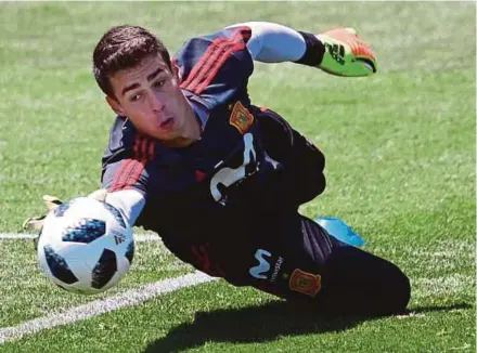  ?? AFP PIC ?? Kepa Arrizabala­ga is set to become the most expensive goalkeeper in history.