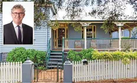  ?? Photos: Contribute­d ?? TRANSACTED: This home at 19 Somme St, North Toowoomba, sold this year for $420,000. INSET: Real Estate Institute of Queensland zone chair for Toowoomba and Darling Downs David Snow.