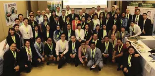  ??  ?? Paint manufactur­ers, suppliers and industry stakeholde­rs from different Asian countries assemble for the Asian Paint Industry Council (APIC) 2017 meeting, Oct. 18-20, 2017 at Fairways and Bluewater Newcoast Resort, Boracay.