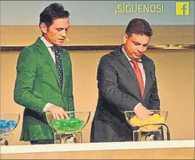  ??  ?? Jordi Cuesta El presidente del Terrassa en el sorteo celebrado ayer