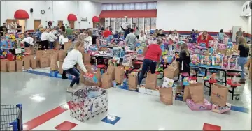  ?? Contribute­d ?? Stocking Full of Love program, which has provided Christmas toys for needy children in Catoosa County for more than three decades. Last year more than 1,100 children received assistance.