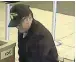  ?? SANTA CLARA COUNTY SHERIFF’S OFFICE ?? A Wells Fargo bank located on Homestead Road near Foothill Boulevard was robbed by a man dressed in black on July 19.