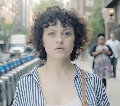  ?? TBS ?? Canadians can’t see Alia Shawkat in Search Party, thanks to the convoluted state of TBS in Canada.