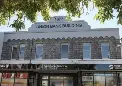  ?? ?? The former Union Bank of Australia building in Timaru’s Stafford St this week.