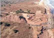  ?? PERRY WILLIAMS
• SPECIAL TO THE GUARDIAN ?? The provincial government is facing scrutiny from the public for allowing this developmen­t on Kelpie Lane in Point Deroche to go ahead.