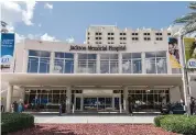  ?? SAM NAVARRO snavarro@miamiheral­d.com ?? Jackson Health System is among the safety-net hospitals in Florida that may benefit from the additional funding.