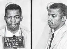  ?? Courtesy ?? John Lewis was arrested in 1961 in Jackson, Miss., for using a “white” restroom.