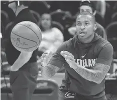  ?? TONY DEJAK / THE ASSOCIATED PRESS FILES ?? Isaiah Thomas underwent months of injury rehab after being acquired by Cleveland in a blockbuste­r trade with Boston last summer.