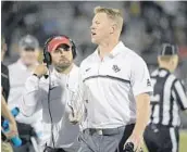  ?? PHELAN M. EBENHACK/ASSOCIATED PRESS ?? Scott Frost’s 1st season at UCF ended with a bowl bid, but he wants his team to know there is still work to be done.