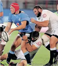  ?? | SAMUEL SHIVAMBU Backpagepi­x ?? JOHAN Grobbelaar was in top form for the Bulls during the United Rugby Championsh­ip this season.