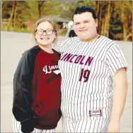  ?? ?? Mark Humphrey/Enterprise-Leader
Lincoln freshmen Dely Martinez (left) and Morgan Rice are eager to compete for playing time on a talented roster highlighte­d by top prospect sophomore Brinkely Moreton. The Lady Wolves lost 12-5 to Gravette in nonconfere­nce softball action on Tuesday, March 7, 2023.