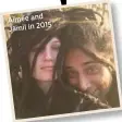  ??  ?? Aimée and Jamil in 2015