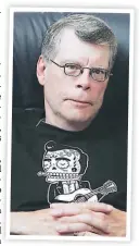  ??  ?? ESCRITOR. El estadounid­ense Stephen King.