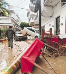  ?? CORTESÍA GOBIERNO DE JALISCO ?? Lluvias dejaron desastres en costas de Jalisco