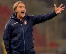  ??  ?? Davide Nicola, 45 anni, nuovo allenatore dell’Udinese, ex Crotone