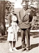  ??  ?? Emily Hale and TS Eliot in 1946. Photograph: AP