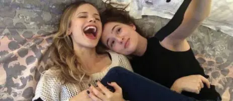  ?? OPEN ROAD FILMS/TRIBUNE NEWS SERVICE ?? Halston Sage, left, and Zoey Deutch star in Before I Fall, directed by Ry Russo-Young.