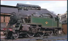  ?? (Photograph: Trevor Bennett) ?? 82041 at Bath Green Park, April 1962