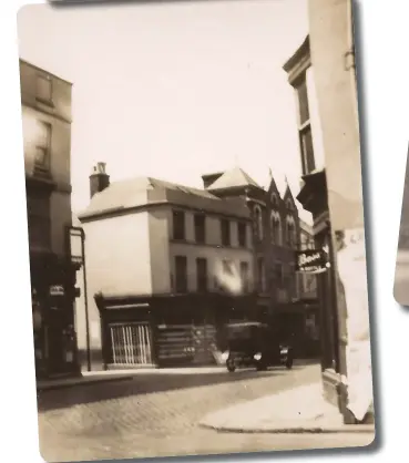  ??  ?? The Corner of High Street and Enville Street viewed from Coventry Street in 1932