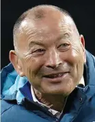  ?? PA ?? Game for a laugh: Eddie Jones