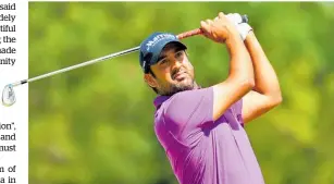  ??  ?? Shiv Kapur is one of India’s highest-profile golfers.