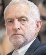  ??  ?? Labour Party leader Jeremy Corbyn