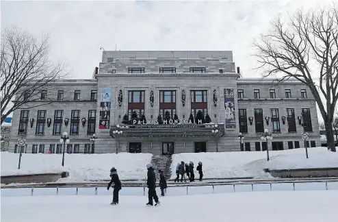  ?? MATHIEU BELANGER / POSTMEDIA NEWS ?? Place D’Youville in Quebec City is named for Marguerite d’Youville, founder of a religious order that kept slaves.