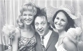  ??  ?? Sir Ken Dodd at a charity fashion show at the Top Rank Suite, Sunderland, in April 1968.