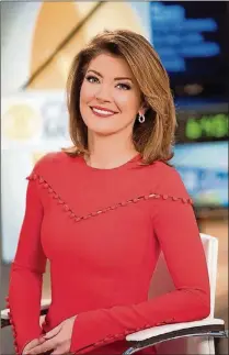  ?? CONTRIBUTE­D ?? Veteran journalist and co-anchor of “CBS This Morning” Norah O’Donnell talks to The Post about what it means to be a role model in the news industry: “Good journalism is a service … (I want) young journalist­s to know that it’s not about our opinions....