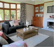  ?? PHOTO: SUPPLIED ?? A spacious living room is warm, sunny and light.