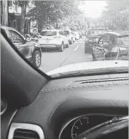  ?? TWITTER ?? Coun. Terry Whitehead tweeted this photograph to show traffic congestion in the lower city.