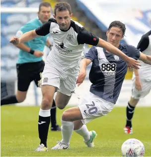  ?? Www.mphotograp­hic.co.uk ?? ●●Adam Thomas in action against Preston