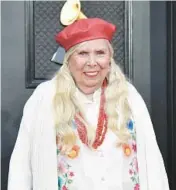  ?? ANGELA WEISS/GETTY-AFP ?? Joni Mitchell, seen April 3, performed Sunday at the Newport Folk Festival in Rhode Island.