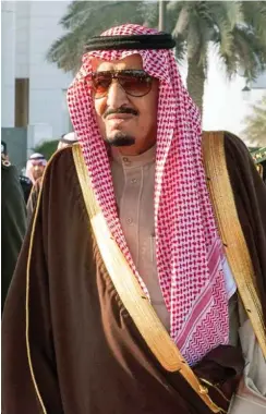  ?? Foto: AFP ?? Saudi-Arabiens König Salman bin Abdulaziz