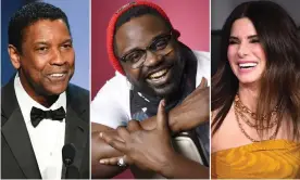  ??  ?? Denzel Washington, Brian Tyree Henry and Sandra Bullock. Composite: Getty images/AP/ Rex features
