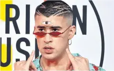  ?? /GETTY IMAGES ?? El cantante de trap Bad Bunny también hizo historia este año al ubicarse en la octava posición mundial.