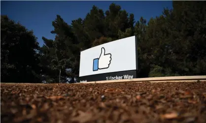  ??  ?? The new policy only applies to misinforma­tion Facebook believes is likely to contribute to ‘imminent physical harm’. Photograph: Josh Edelson/AFP via Getty Images