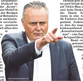  ??  ?? Bevor er im März LH wird, positionie­rt sich Doskozil als Gegengewic­ht zur „ Frontal- Opposition“im Bund. Foto: www. picturedes­k. com