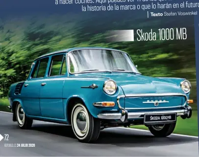  ??  ?? Skoda 1000 MB